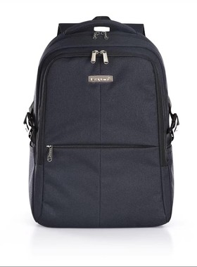 外交官蓝灰色黑色商务出勤轻便出行双肩包电脑包大容量HM-1599L