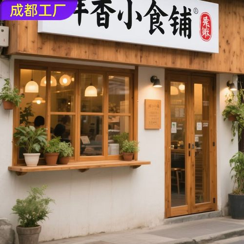 多巴胺网红店铺门窗定制