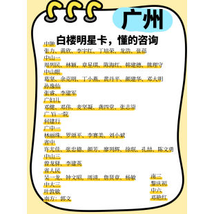广州白楼游戏明星卡吴一龙李建军何健行丁培荣张力罗颂平林丽珠