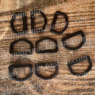 YKK D环 塑料D字扣 服装箱包用D形环 内宽25mm POM材质 轻便顺滑