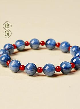 手链 「绛岚」新中式蓝红手串国风轻奢显白高级感女闺蜜情侣礼物