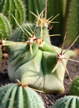 实生黄刺江守玉仙人球多肉植物