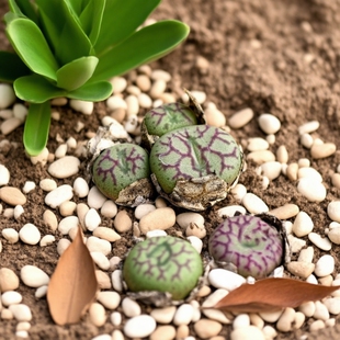 实生3头红纹清姬肉锥番杏多肉植物花卉绿植室内盆栽阳台四季好养