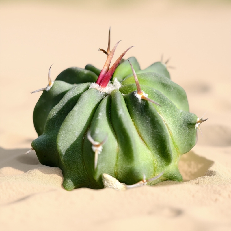 強(qiáng)刺實(shí)生紅刺龍劍丸仙人球多棱球花卉綠植室內(nèi)盆栽陽(yáng)臺(tái)四季好養(yǎng)