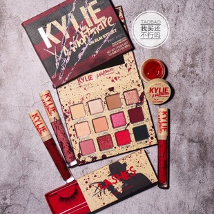 Kylie万圣节限量A Nightmare On Elm Street眼影盘唇釉假睫毛腮红