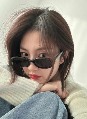 新款GM墨镜女小框防晒防紫外线小圆框太阳镜户外旅行开车遮阳镜潮