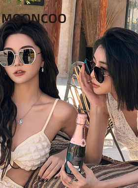 墨镜女大框高级感适合方圆脸太阳镜时尚户外开车高品质偏光太阳镜