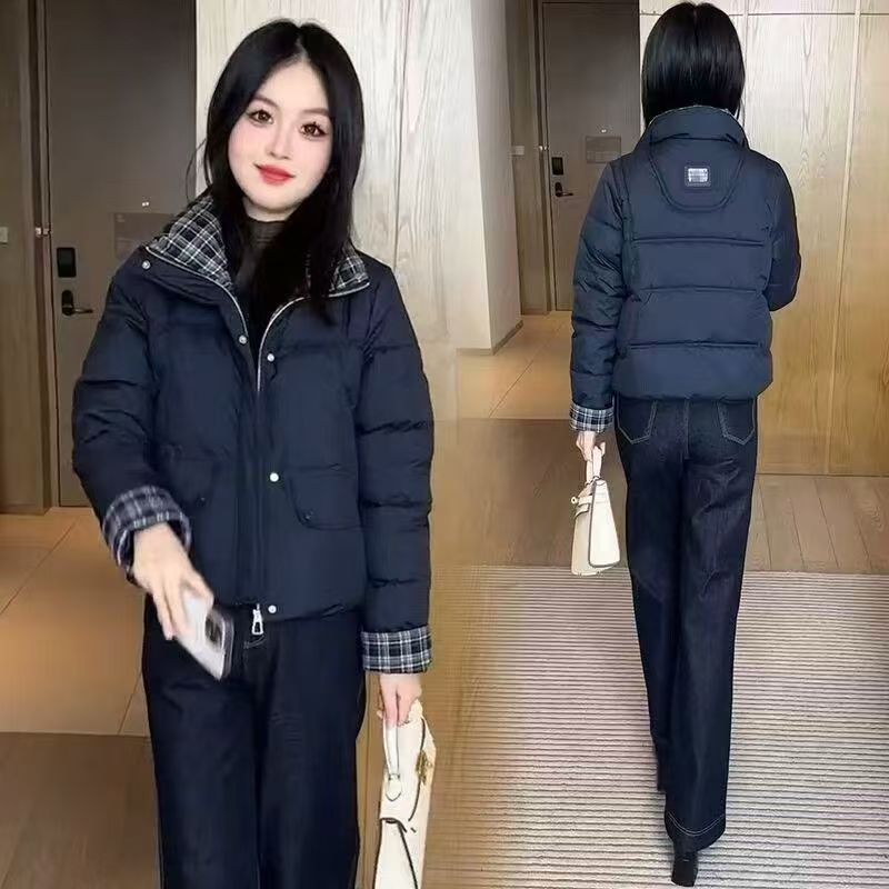 2026冬装韩版短款宽松显瘦棉服