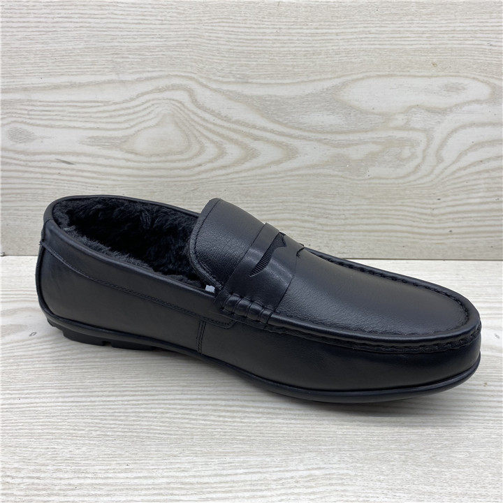 断码鞋特价真皮男鞋头层牛皮冬2023新款青年豆豆鞋加绒休闲皮鞋男,流行男鞋,休闲皮鞋,淘宝优惠券,粉丝福利购,淘宝优惠卷