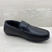 鞋 青年豆豆鞋 特价 断码 真皮男鞋 头层牛皮冬2023新款 加绒休闲皮鞋 男