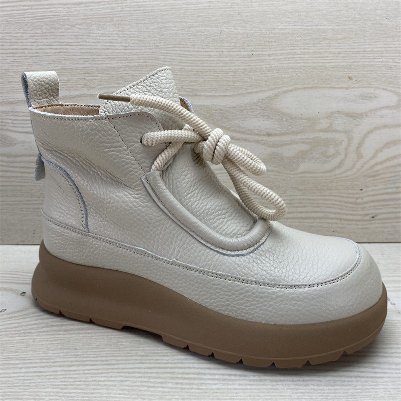 厚底增高防滑羊毛保暖雪地靴短靴