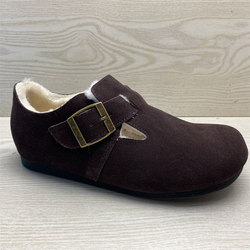 全包一脚蹬平底舒适勃肯鞋女鞋