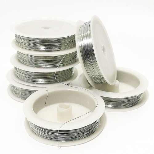 手工diy银色细铁丝满天星串珠子