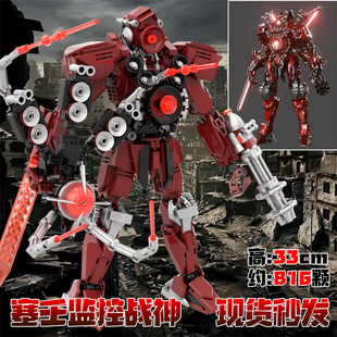 塞壬泰坦监控人音响人三体和马桶人积木拼装儿童生日礼物拼装玩具