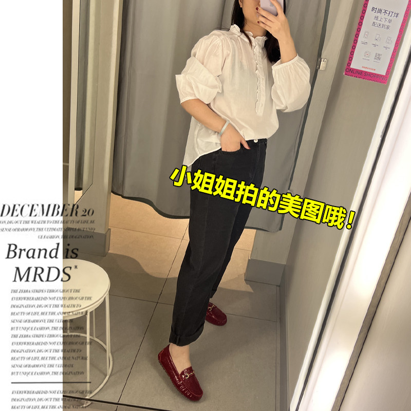 Summer new women's shoes: genuine leather flat single shoes, patent leather bean shoes, casual loafers, red wedding shoes, soft-soled ladle shoes thumbnail 7