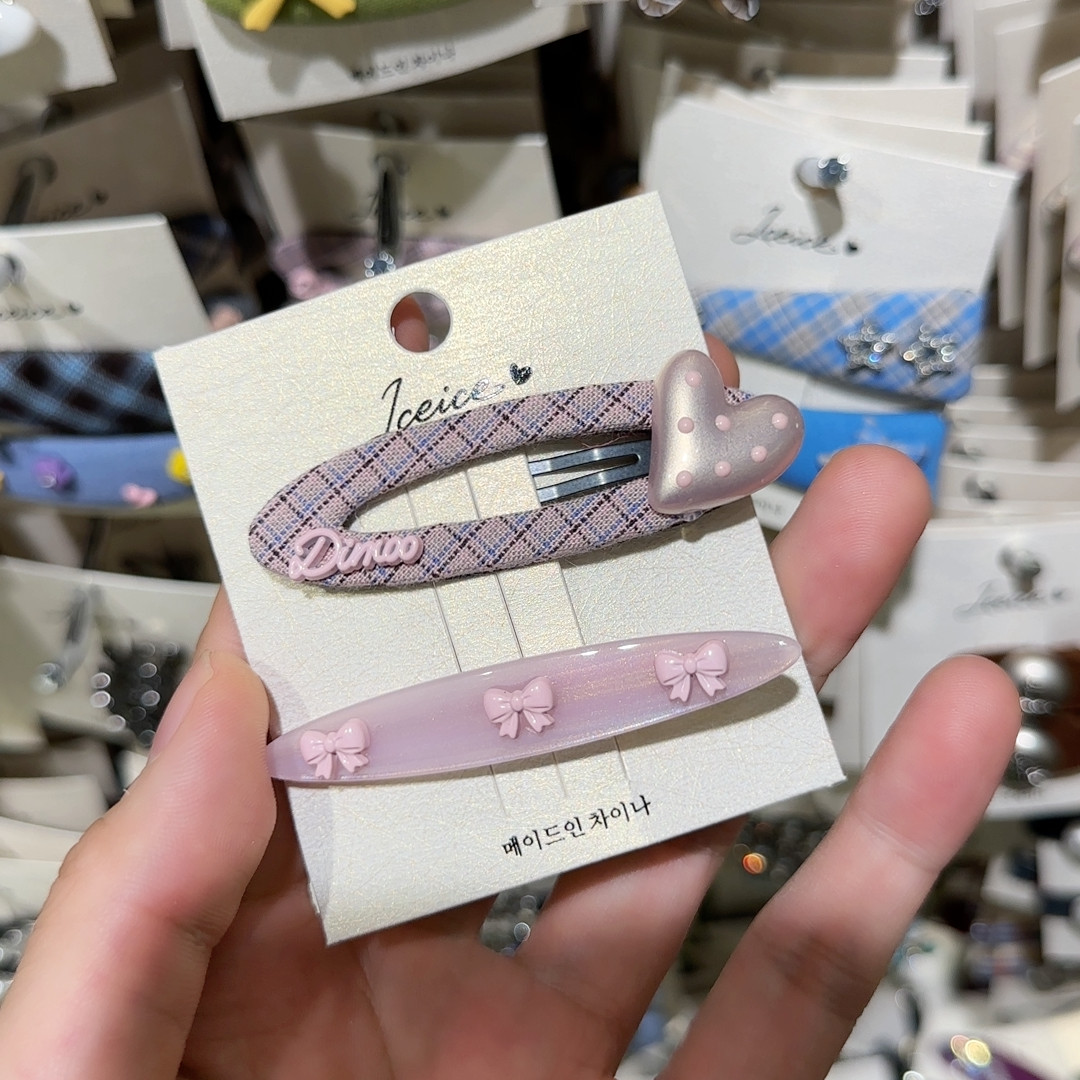 一套爱心发夹,饰品/流行首饰/时尚饰品新,发饰,淘宝优惠券,粉丝福利购,淘宝优惠卷