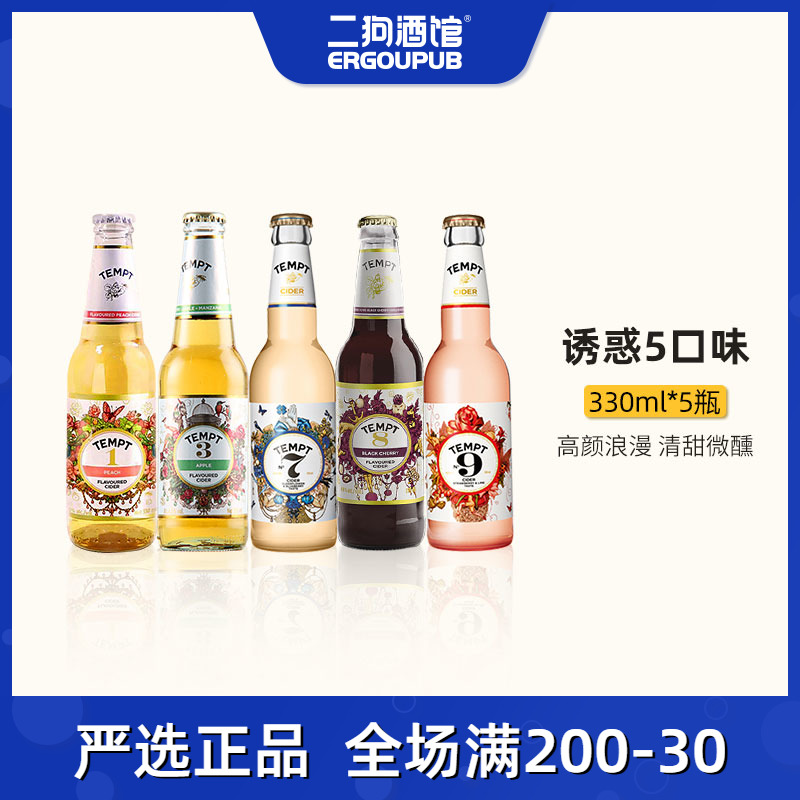 TEMPT诱惑7号全口味果味啤酒