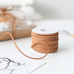 蛋黄酥包装盒礼盒DIY包装绳千层蛋糕点心盒绒皮绳饼干盒绳线带子