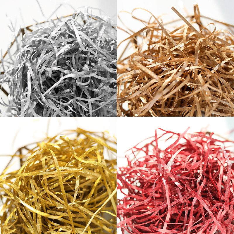 50g拉菲草填充物碎纸丝礼盒糖盒礼物包装装饰节日礼品手工diy配件