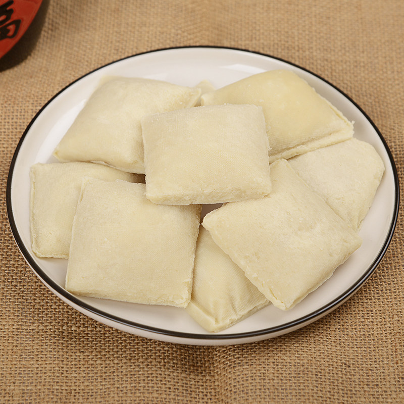 广东潮汕小吃网红普宁布仔豆干9块油炸豆腐速冻半成品商用点心