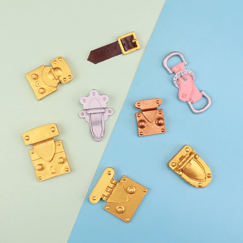 diy复古包硅胶模具金属扣子翻糖