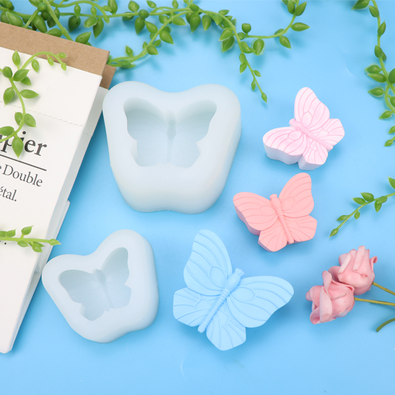 蝴蝶硅胶模具立体蝴蝶香薰蜡烛