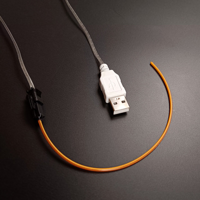 USB柔性灯丝3v全向发光可弯曲露营氛围灯LED光源磁悬浮灯的配件