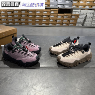 李宁经典休闲鞋25年新款沙丘女子反光户外厚底抓地登山鞋 AGCV364