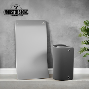 防水防滑高密度pvc健身垫女瑜珈垫健身房专用运动俯卧撑垫可悬挂