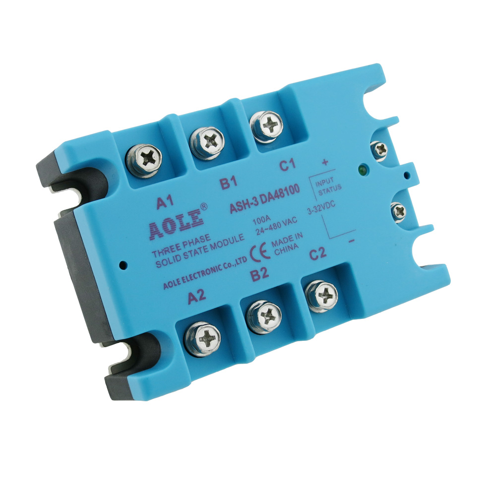 大功率固态继电器AOLE三相直流