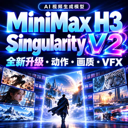 新版MINIMAX H3工作流V2版 Comfyui云端本地部署AI视频漫剧真人剧