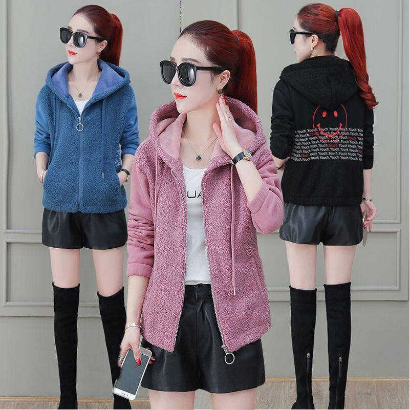 6 Plush Sweater Women's wear Autumn and winter new pattern Versatile clothes Lambswool thickening Fleece coatin the Women's clothing/Boutique , Sweater/Fleece  category - from Buy2taobao.com to provide professional Taobao agent buy service