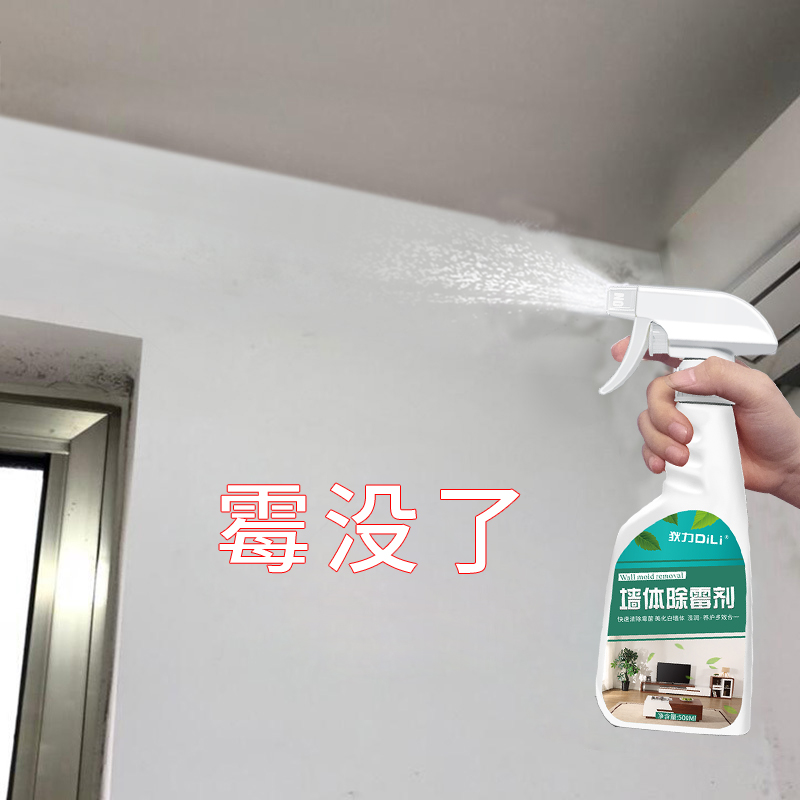 墙体除霉剂室内白墙纸墙面墙布墙壁去霉味霉斑点清除防霉去潮神器