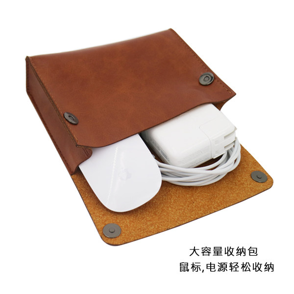 微软/苹果笔记本Surface book鼠标收纳袋Pro3/4/5移动电源收纳包