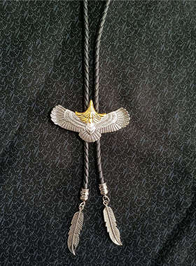 老鹰项链昊泉新款马鞭链男锌合金