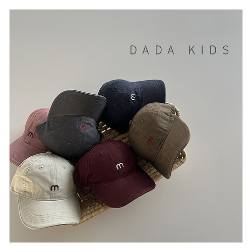 儿童鸭舌帽休闲穿搭洋气棒球帽