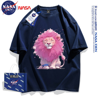 美式重磅纯棉短袖t恤男女款