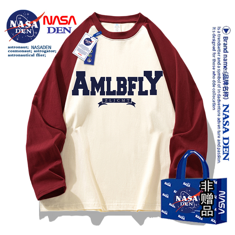 NASA联名百搭潮流青少年T恤衫
