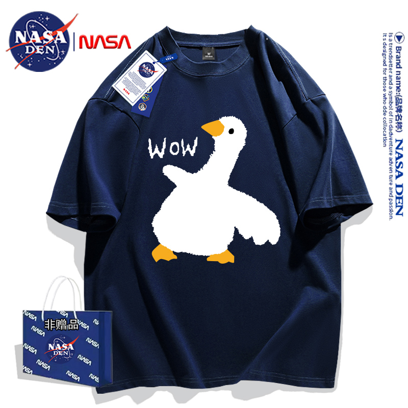 NASA联名小众别致时尚百搭T恤男