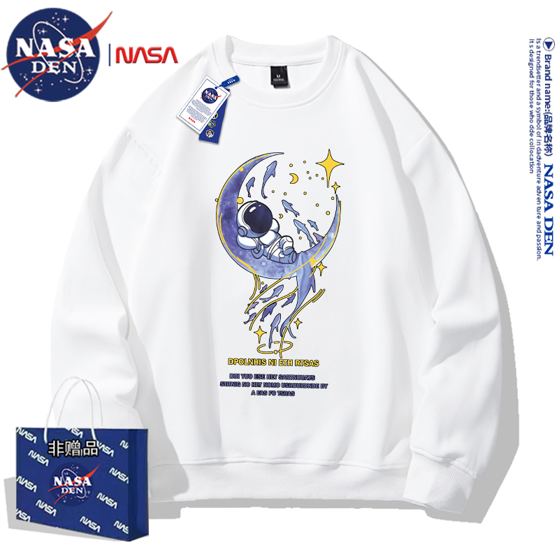 NASA联名百搭潮流长袖卫衣