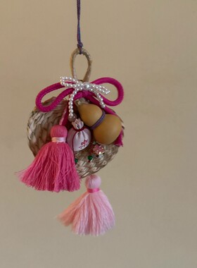 小葫芦钥匙扣挂件福禄流苏挂饰