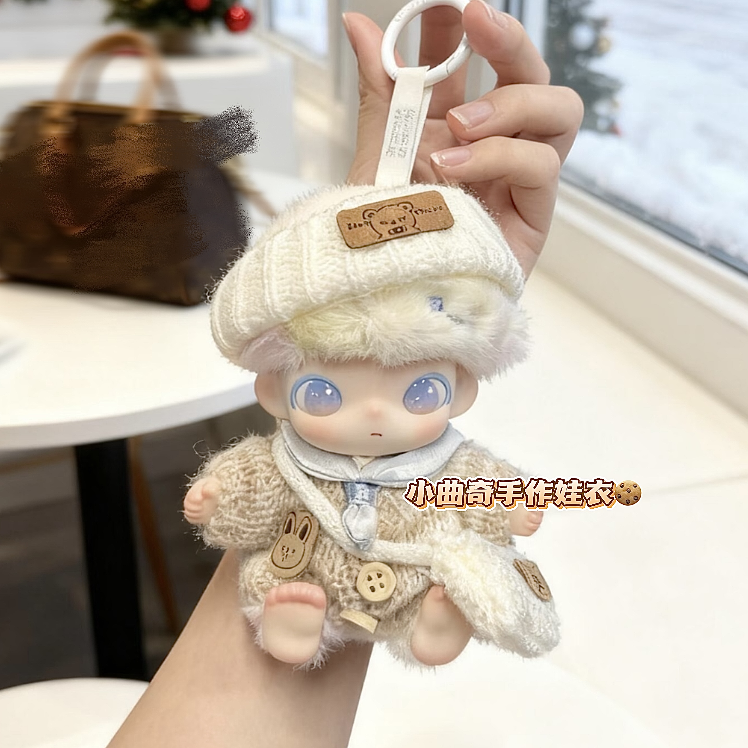 曲奇手作dimoo新生日记娃衣新品10cm娃衣服可爱睡衣套装dimoo着替