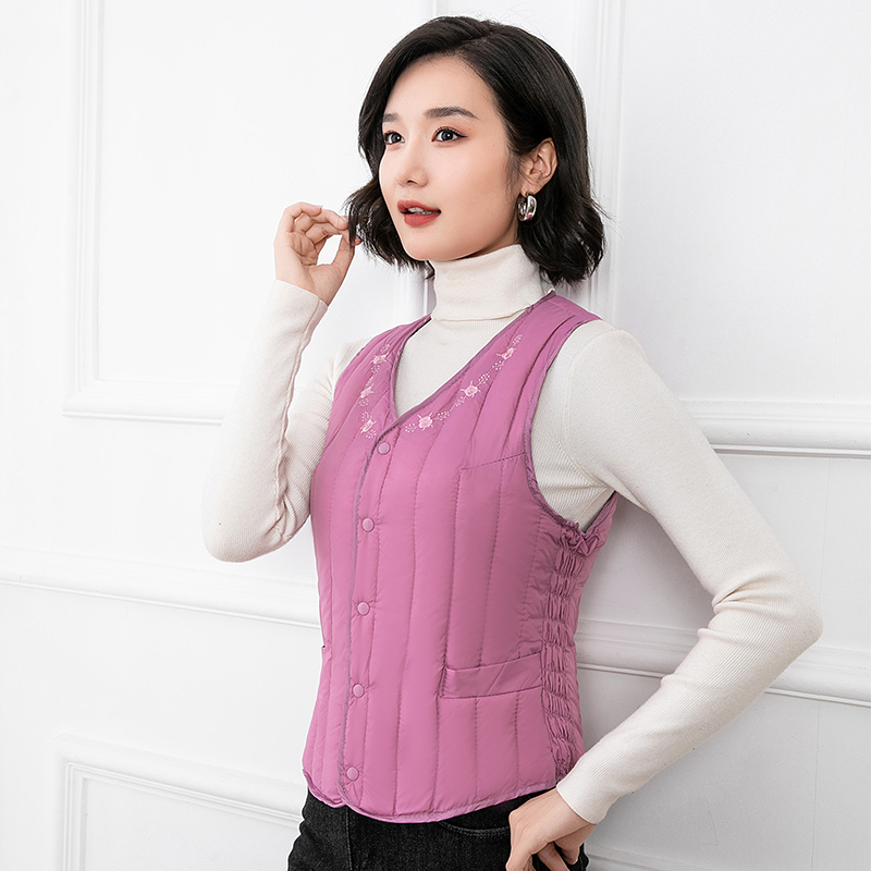 2024秋冬新款棉马甲女