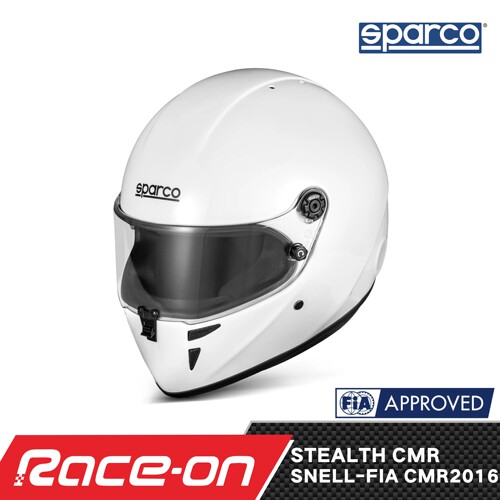 2026 SPARCO STEALTH CMR玻璃纤维卡丁头盔SNELL- FIACMR2016