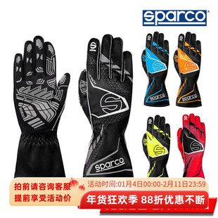 数 SPARCO 有儿童码 ATTACK卡丁高阶赛车手套外缝线设计