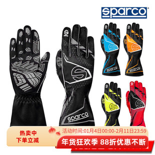 SPARCO K ATTACK卡丁高阶赛车手套外缝线设计(有儿童码数)