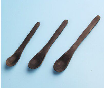 牛角药匙 牛角勺 牛角药勺 牛角匙3*1