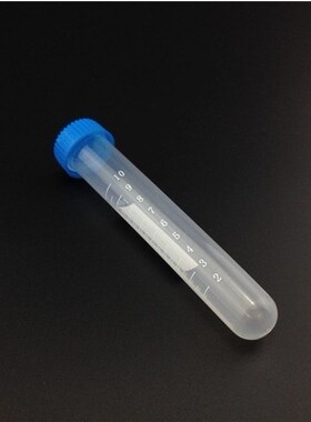 10ml螺口圆底刻度离心管 塑料离心管 100支/包16x105mm耐高温强酸