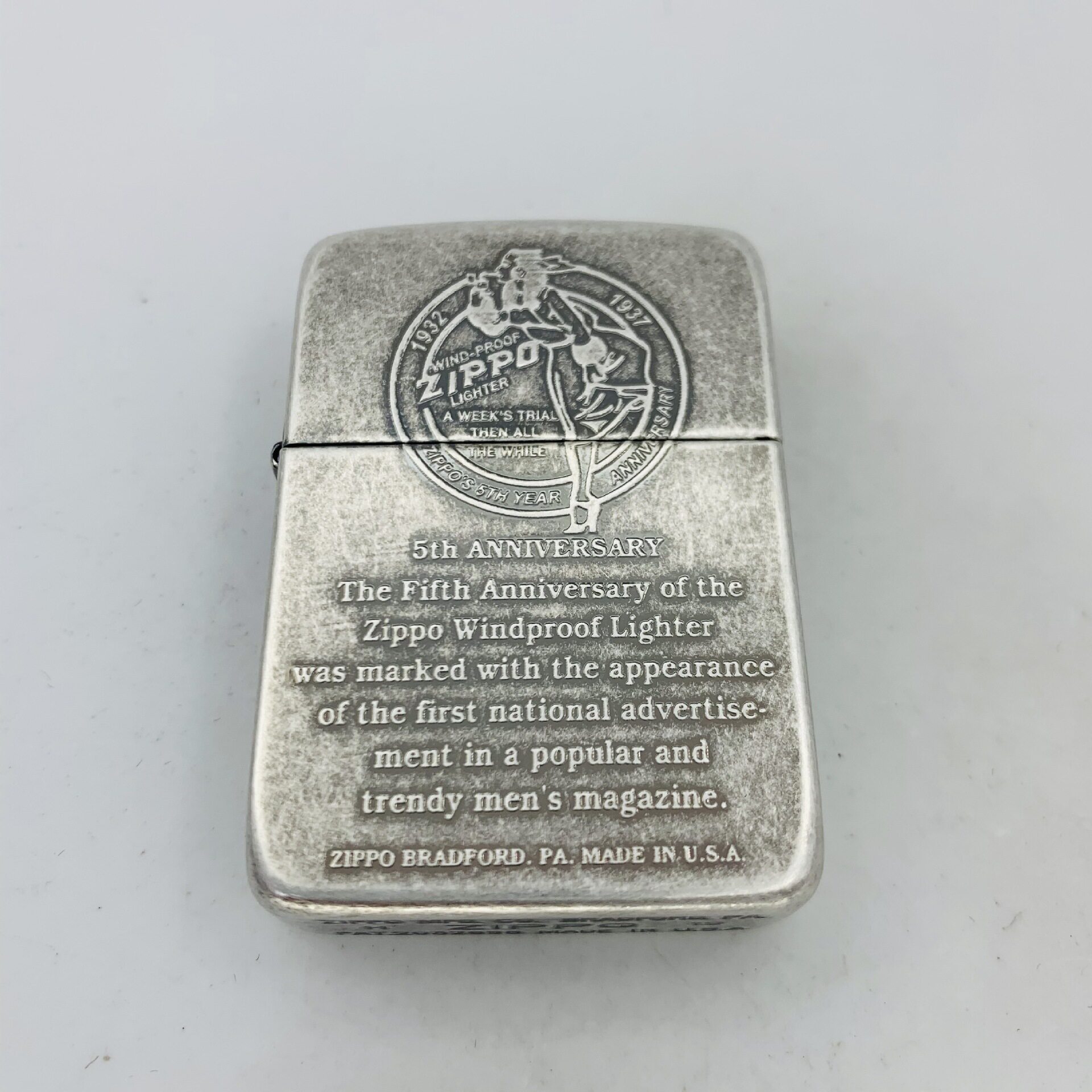 zippo芝宝打火机正品韩版古银1941复刻50周年历史纪念风女郎收藏