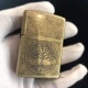 礼物 生命之树古铜做旧29149男士 zippo芝宝防风打火机正品 古老